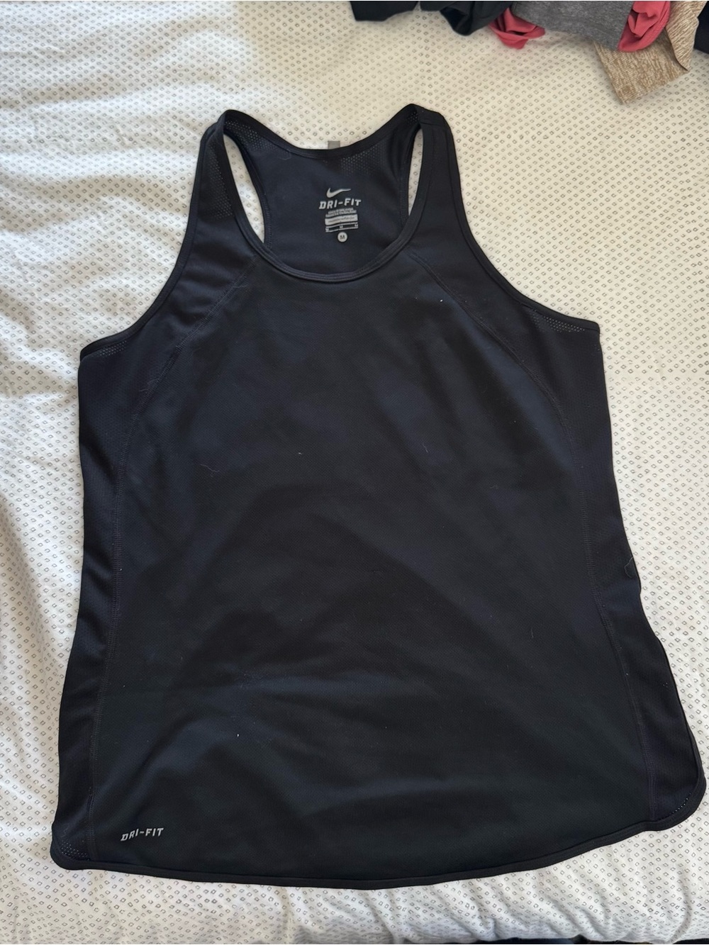 Nike Black Dri-FIT Racerback Tank